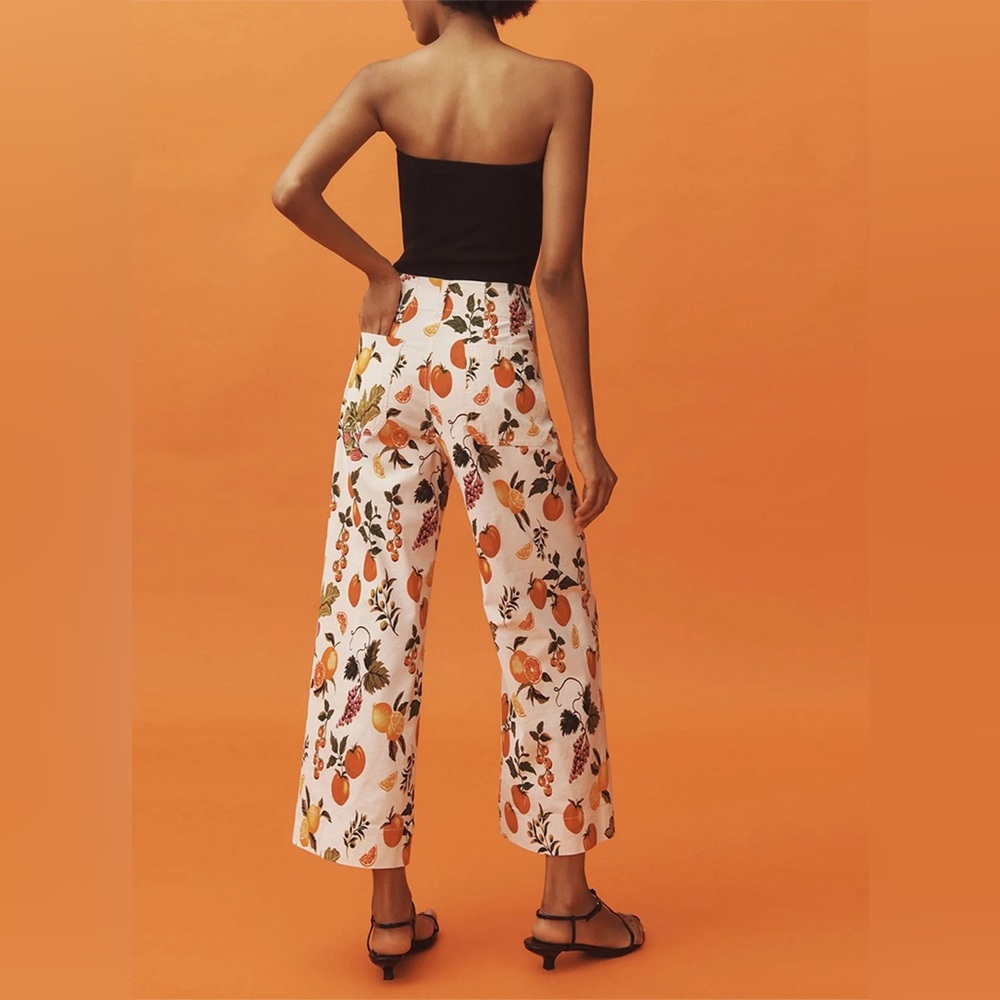 Maeve by Anthropologie “The Colette” Cropped Wide-Leg Pants - Picture 2 of 15